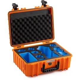 B&W International Transportkoffer orange für DJI Mavic 4 Pro