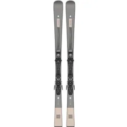 SALOMON Damen All-Mountain Ski E S/MAX W X7 Ti +, Black Metal/Pink Gold Metallic/Blac, 150