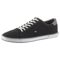 Tommy Hilfiger H2285ARLOW 1D Vulkanisierte Sneaker Herren, Schwarz (Black), 42