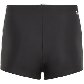 Adidas Classic 3-Streifen Boxer-Badehose Black / White 116