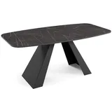 Feldmann-Wohnen Myron 160 x 80 x 76 cm schwarz