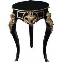 Casa Padrino Beistelltisch »Barock Beistelltisch Schwarz/Gold - Antik Stil - Konsolen Tisch Barock Möbel«