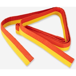 Kampfsportgürtel 2,5 m gelb/orange, gelb|orange, 2.50m