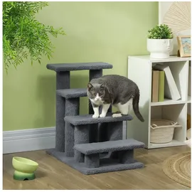 PawHut Tiertreppe 4 Stufen