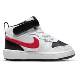 NIKE Kinder Freizeitschuhe COURT BOROUGH MID 2, WHITE/UNIVERSITY RED-BLACK, 22