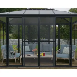 CANOPIA Insektenschutztür San Remo 137 x 205 cm grau
