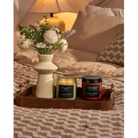 luxuskollektion Eukalyptus Minze Duftkerze 330 g türkis