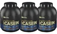 Optimum Nutrition 100 % Casein, Chocolat Supreme Poudre 3x1820 g