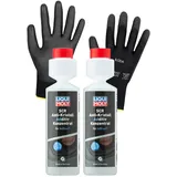 ILODA Schutzhandschuhe + 2xLM 250ml 21898 SCR Anti-Kristall Additiv Konzentrat für AdBlue, reduziert die Bildung von Ablagerungen im AdBlue-Tank