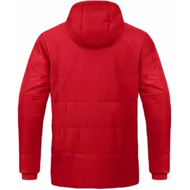 Jako Team Coachjacke mit Kapuze Herren rot S