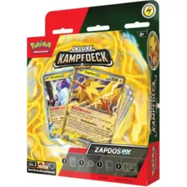 Pokémon Deluxe-Kampfdeck Vulnona-ex oder Zapdos