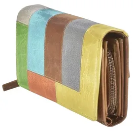Mika Geldbörse Damen Portemonnaie mehrfarbig