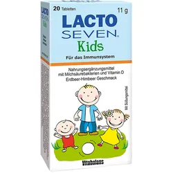 Lacto Seven Kids Erdbeer-Himbeer-Geschmack