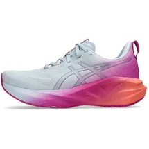 Asics Novablast 5 Damen Silber / Blau / Pink 40