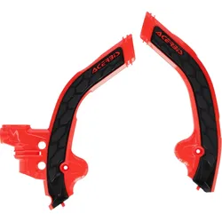 Acerbis Beta RR, Protection de cadre X-Grip - Rouge/Noir