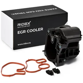 RIDEX AGR Kühler mit Dichtungen