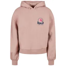 MERCHCODE Sunset Charm Hoodie Rosa 5XL