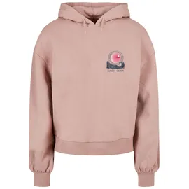 MERCHCODE Sunset Charm Hoodie Rosa 5XL