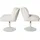 Jahnke Schalenstuhl KISS TWIST DUO Polyester weiß 2er Set