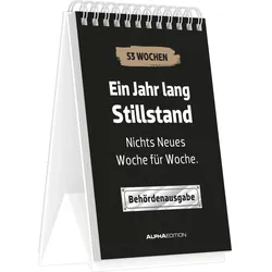 Ein Jahr lang Stillstand - Kalender 2026