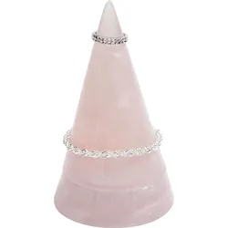 Cone Schmuckständer groß Rosenquarz