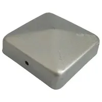 Trendline Pfostenkappe 70 x 70 mm Silber/Stahl