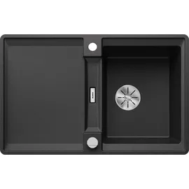 Blanco Adira 45 S-F links Flächenbündig silgranit anthrazit Handbetätigung 770 x 490 mm