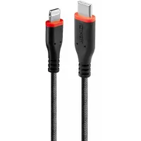 Lindy USB-C auf Apple Lightning 2 m Schwarz