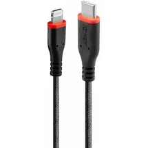 Lindy USB-C auf Apple Lightning 2 m Schwarz