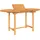 vidaXL Gartentisch Ausziehbar 110-160 x 80 x 75 cm Teak Braun