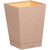 Rhodia Rhodiarama Papierkorb aus Kunstleder, 27x27x32cm - Hauch von