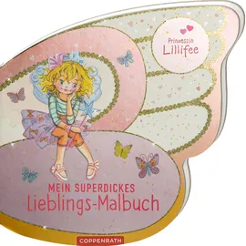Coppenrath Verlag Mein superdickes Lieblings-Malbuch (Prinzessin Lillifee)
