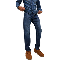 JACK & JONES Herren Jeans JJIMIKE JJORIGINAL JOS 211 - Relaxed Fit - Blue Denim, Größe:31W / 34L, Farbvariante:Blue Denim 12229855