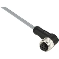 Telemecanique Sensors XZCPV1241L5 - XZ-Buchse, gewinkelt, M12, 4-pol, PVC
