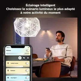 Philips Hue White Ambiance E27 1100 lm 8 W 2 Stk.