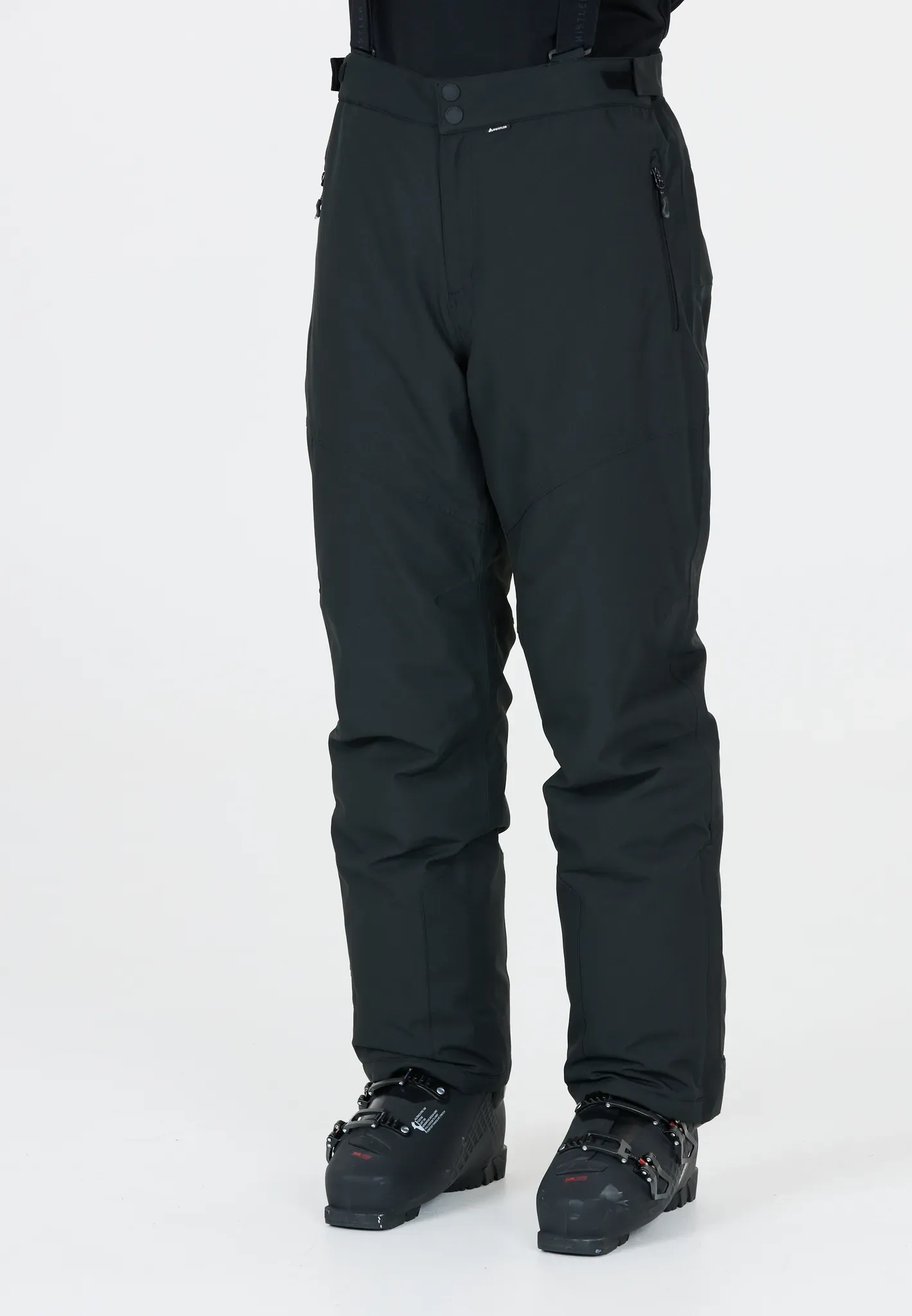 Skihose WHISTLER "Drizzle" Gr. XXL, US-Größen, schwarz Herren Hosen Skihosen mit wasserabweisenden Eigenschaften und funktionalen Features
