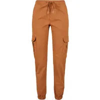 URBAN CLASSICS High Waist Cargo Jogging Hosen Orange 4XL