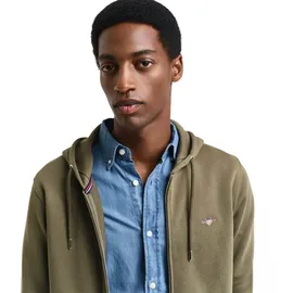 GANT Herren Sweatjacke - Grün