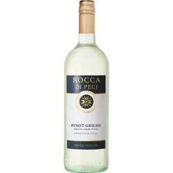 (1l= 7,66/1l) ROCCA DI PECI Pinot Grigio 1 Liter