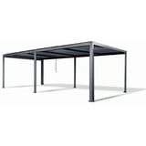 MWH Das Original Creador Kiosko XXL Pavillon Aluminium Matt grey 720x350 cm