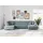 DOMO collection Wohnlandschaft U-Form Polyester 3-Sitzer Mint