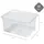 Proregal Aufbewahrungsbox 40 x 20 x 30 cm 5-tlg. Transparent