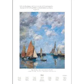Harenberg Kunst Wochen-Kulturkalender 2027 Wandkalender
