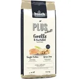 Bosch Tiernahrung 2 x 12,5 kg Forelle & Kartoffel Bosch Plus Hundefutter trocken