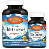 Carlson Labs Elite Omega-3 Gems, 90 30