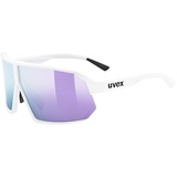Uvex sportstyle 237 Multisportbrille Unisex Halbrandlos Weiß