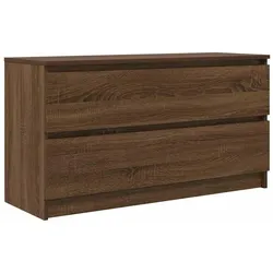 vidaXL TV-Schrank Braun Eichen-Optik 100x35x54 cm Holzwerkstoff