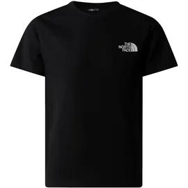 The North Face Teen S/S Simple Dome Tee T-Shirt Unisex TNF Black Größe XS