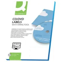 Q-Connect Universaletikett CD, 25 Blatt
