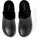 HEYO Gartenschuhe Clogs Uni HEYO Gartenclogs Damen Herren Geschlossen Leicht Hausschuhe Pantoletten Schwarz 37) - 37